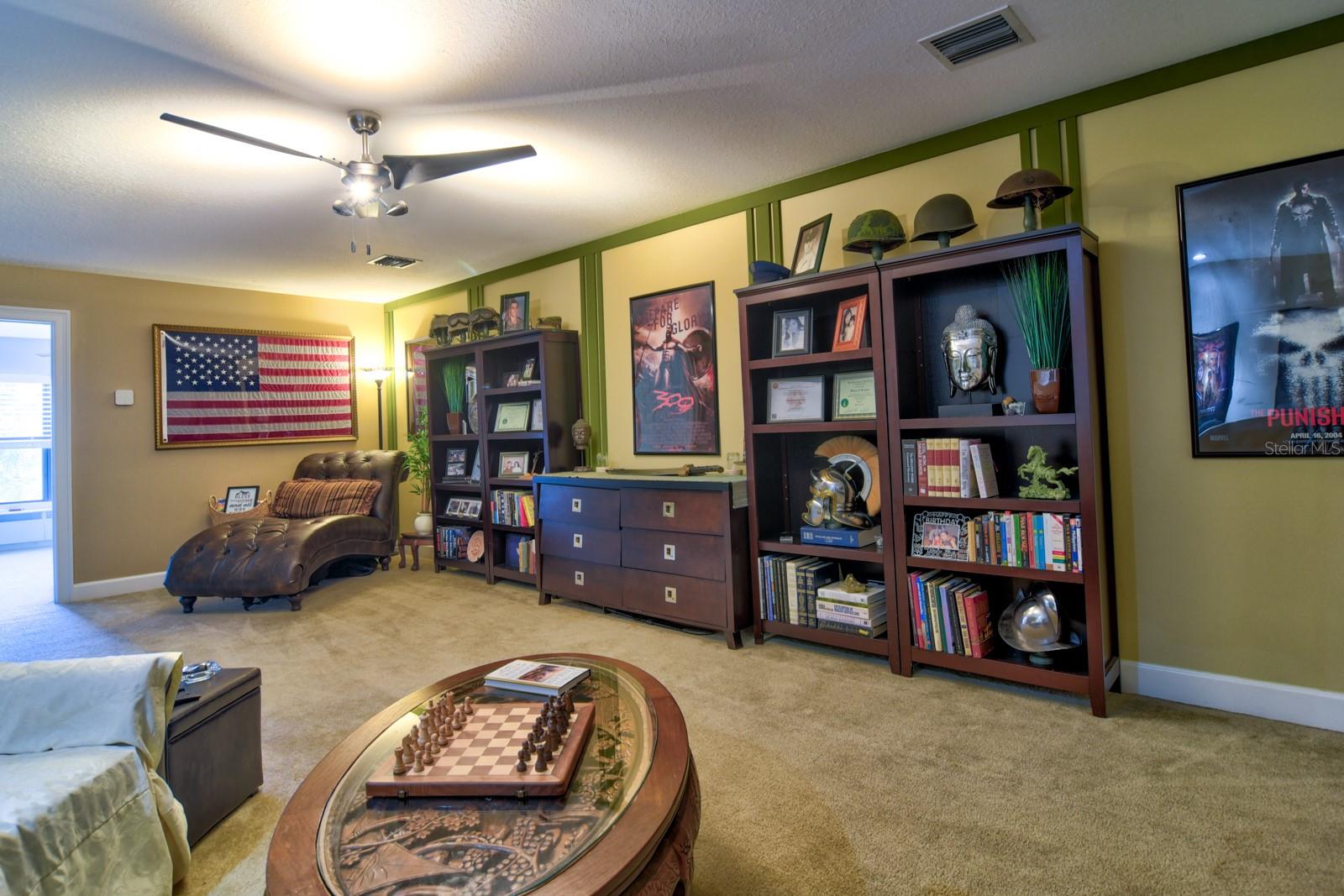 Upstairs Loft/Theater Room