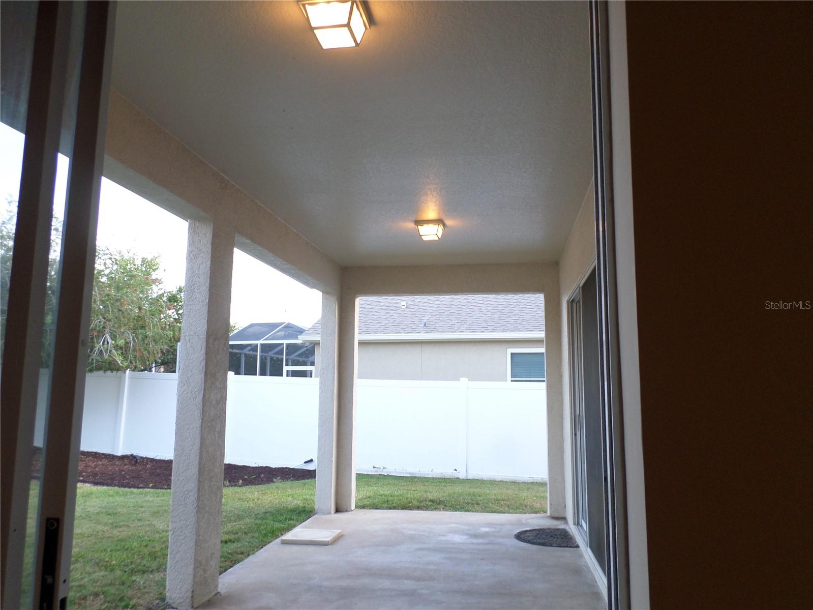 Large nice patio
