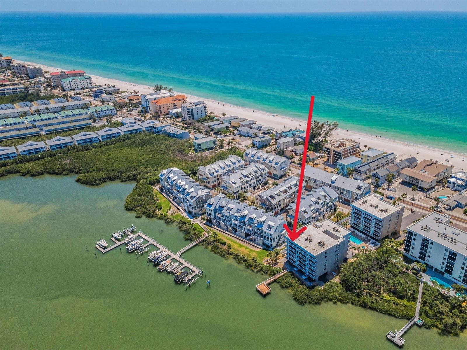 Top Floor Corner Unit - 3 minute walk to the beach via private deeded beach access directly across the street!  Weekly rentals welcome!