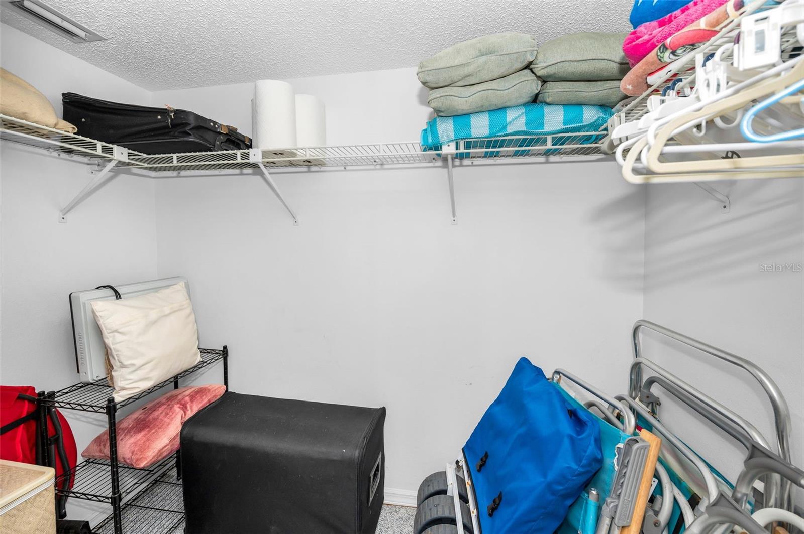Spacious closet!