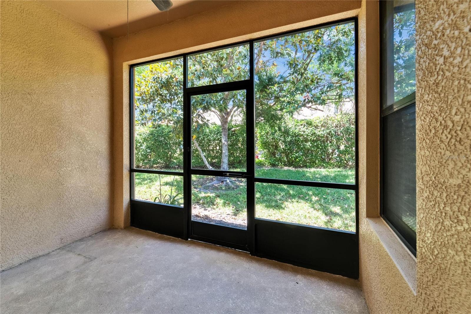 Screened lanai