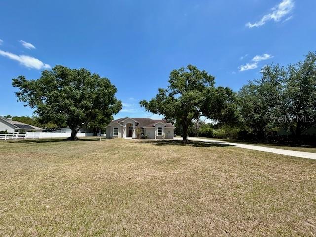 Front Exterior with Acreage