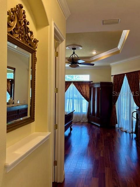 Entry Way Arch into Master Bedroom