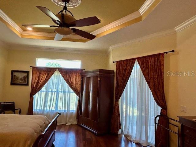 Double Tray Ceiling w/Fan & Lighting