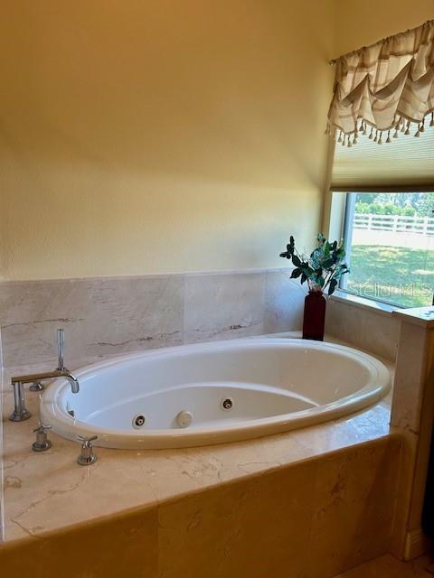 Custom Bath/Spa with GROHE BATHTUB SPECIAL SHOWER IN TUB. Perfect Window