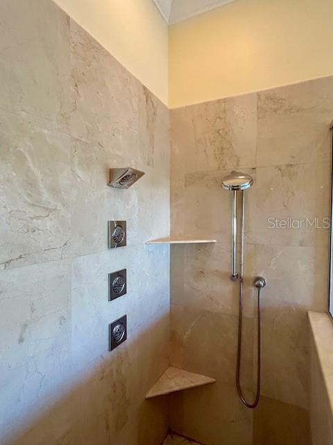 Custom Marble Upgraded Shower w/ GERMANY LUXURY GROHE 3 SHOWER HEADS FIXTURES