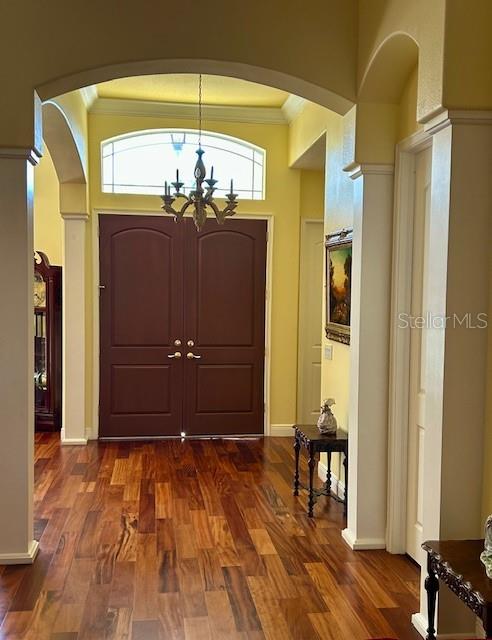 8 Foot Front Custom Doors, Columns & Arches