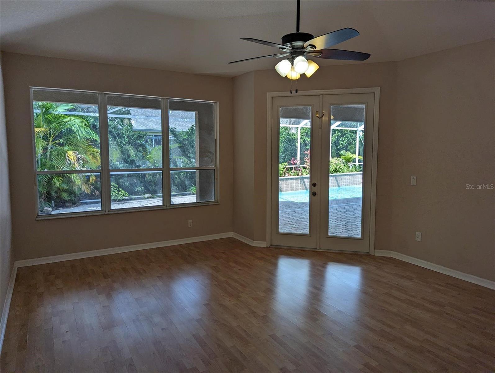 PRIMARY SUITE W/ FRENCH DOORS