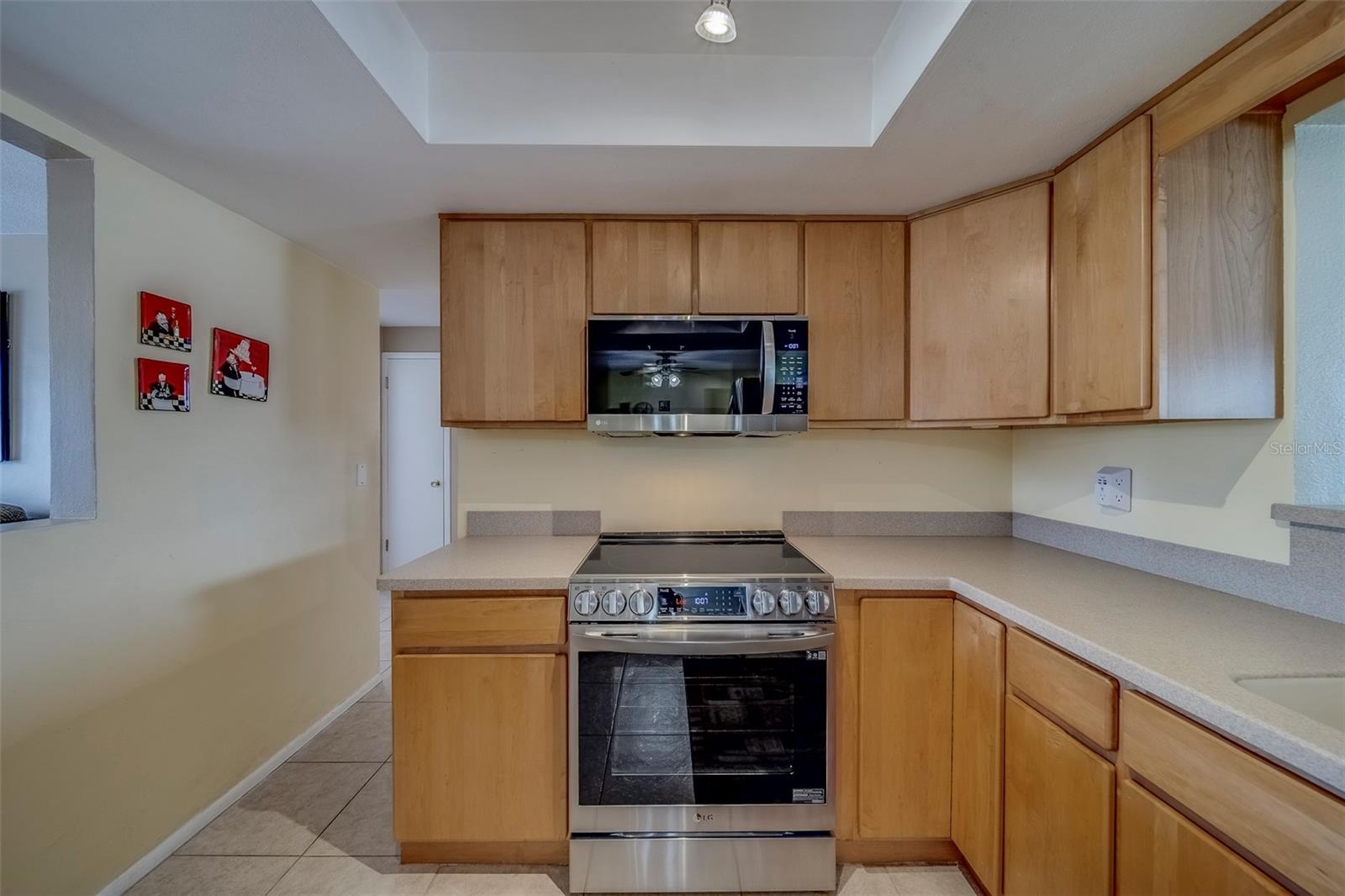 Kitchen Pass Through to Bedrooms 2 and 3