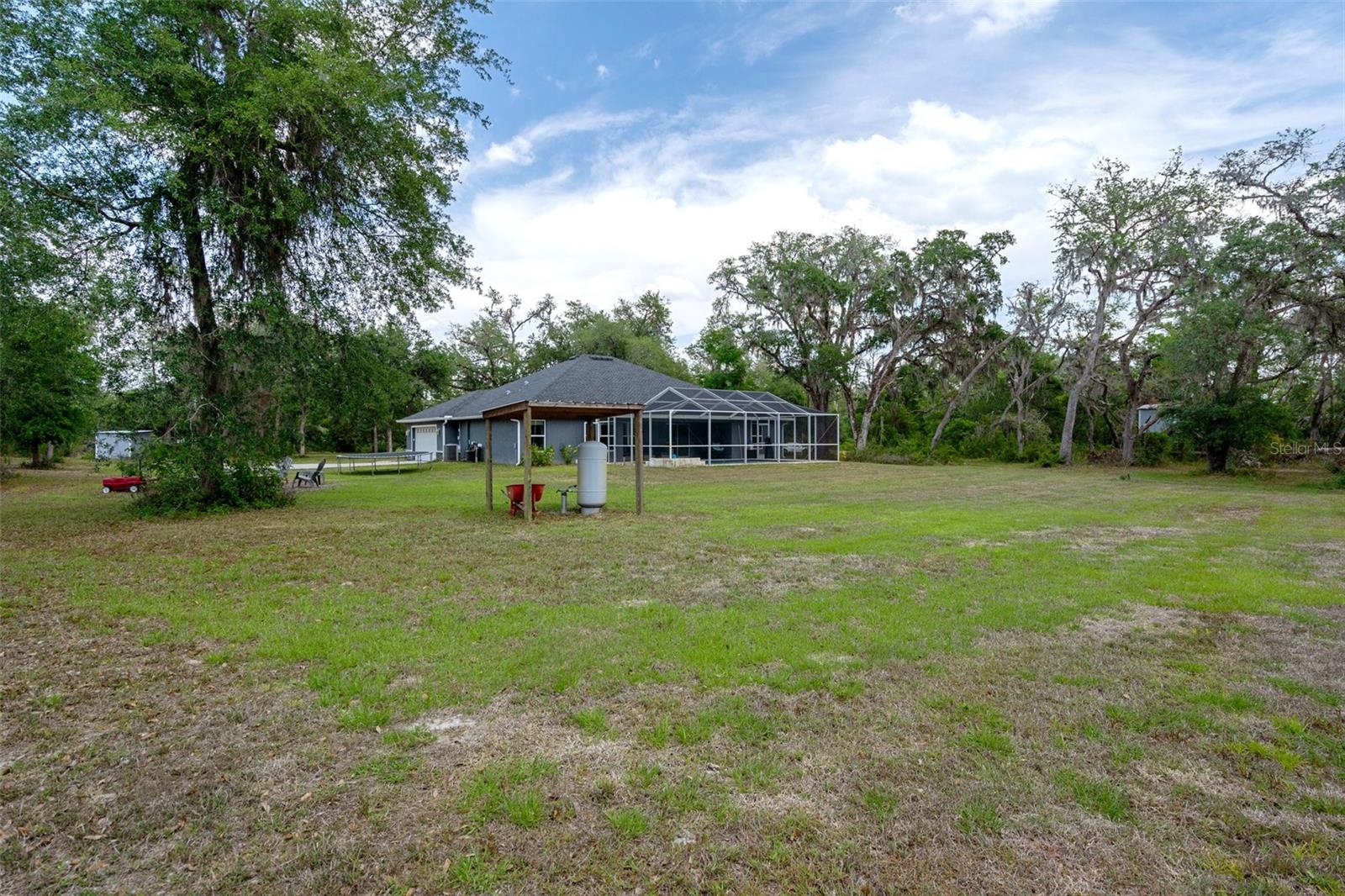 View of the back of the home