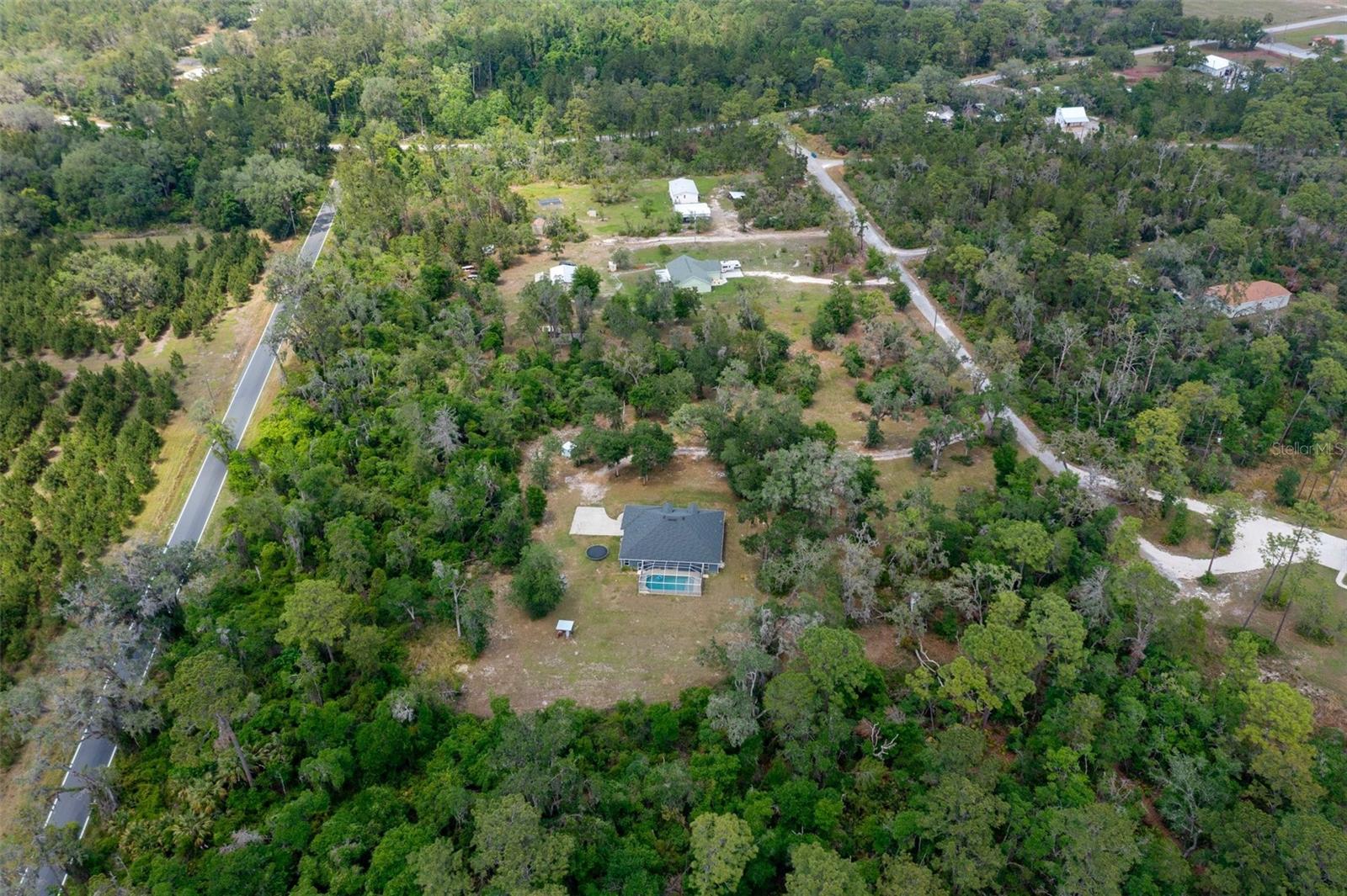 Aerial view of the Home