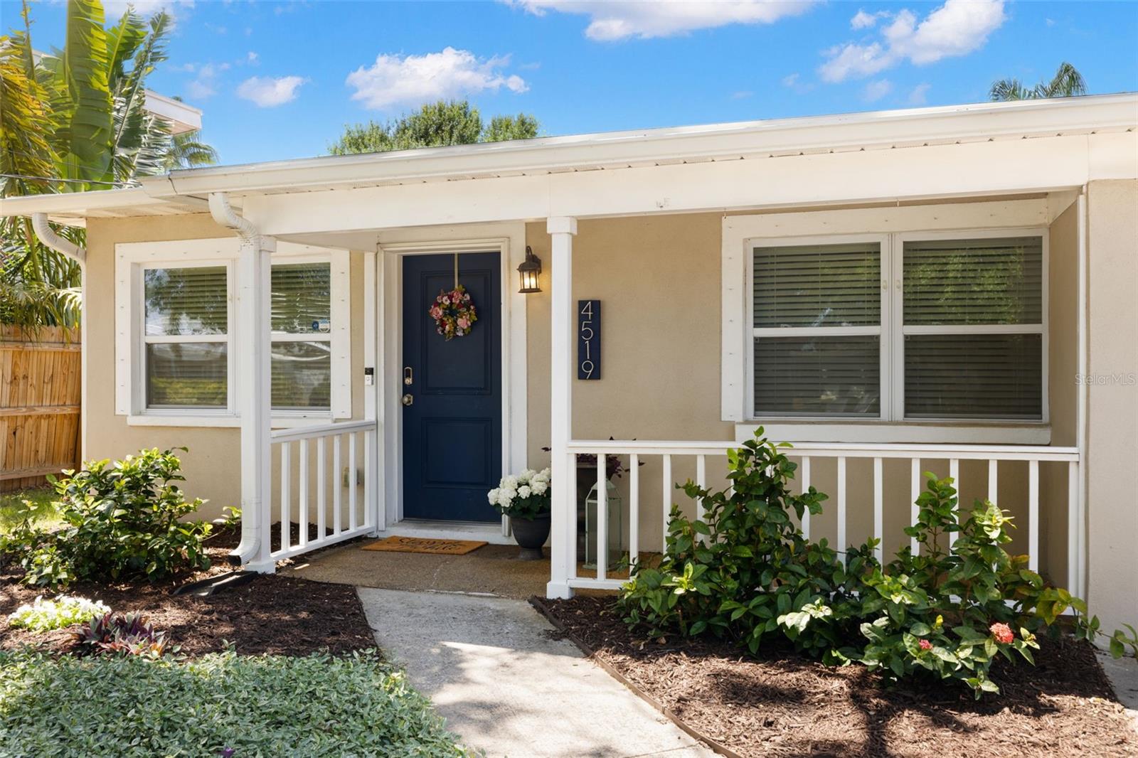Welcome to 4519 S Grady Ave Tampa, FL 33611 | Front Door | East Exposure | Flood Zone X500