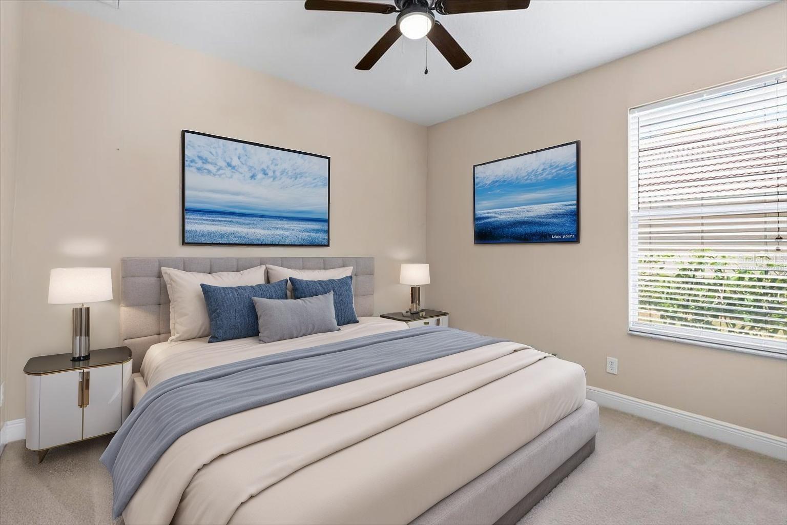 Virtually Staged-Fourth Bedroom