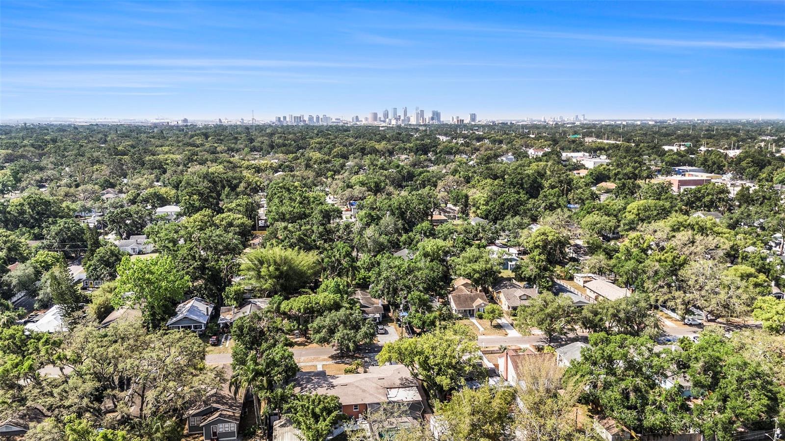 Close to downtown Tampa