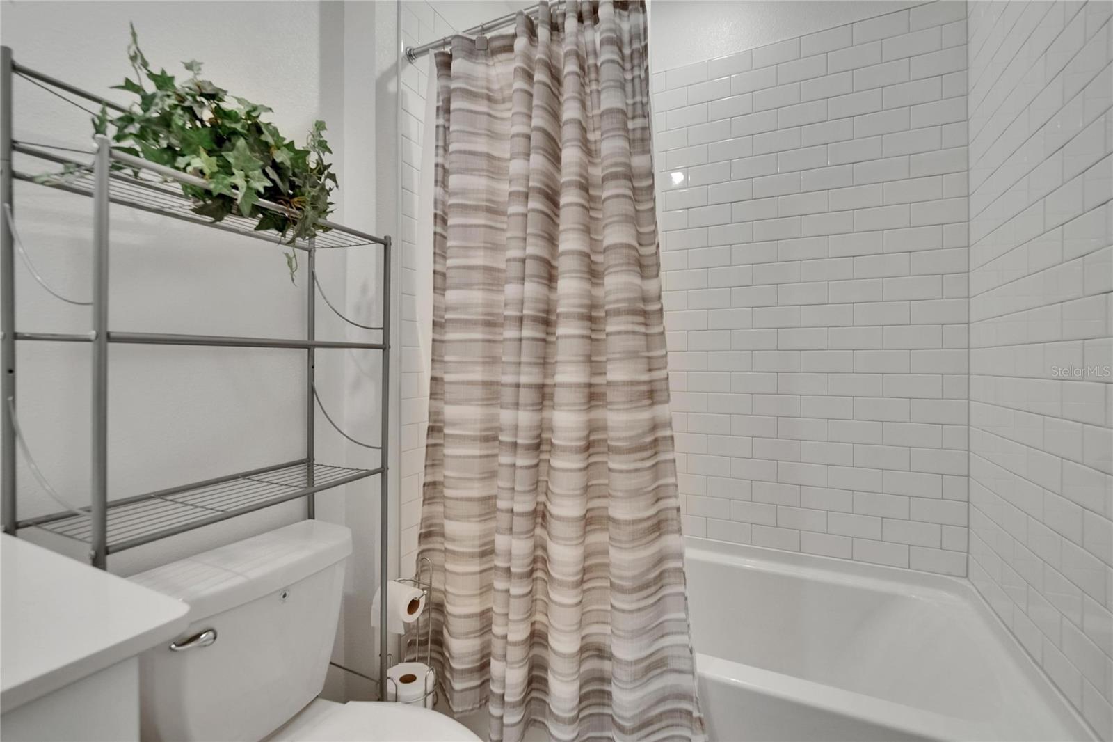 Main downstairs bathroom at entryway