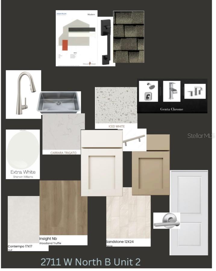 Selected colors for this unit - come visit our DESIGN CENTER to see in person!