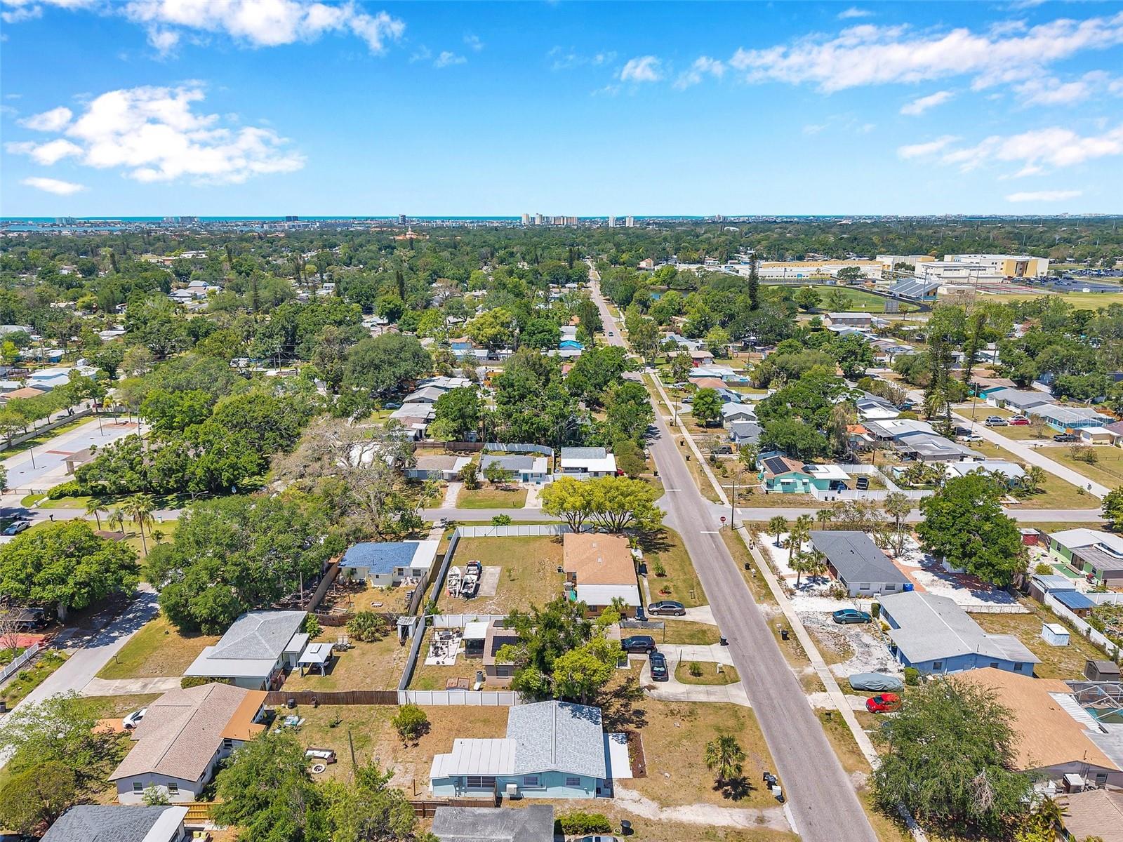 looking westward toward Gulf