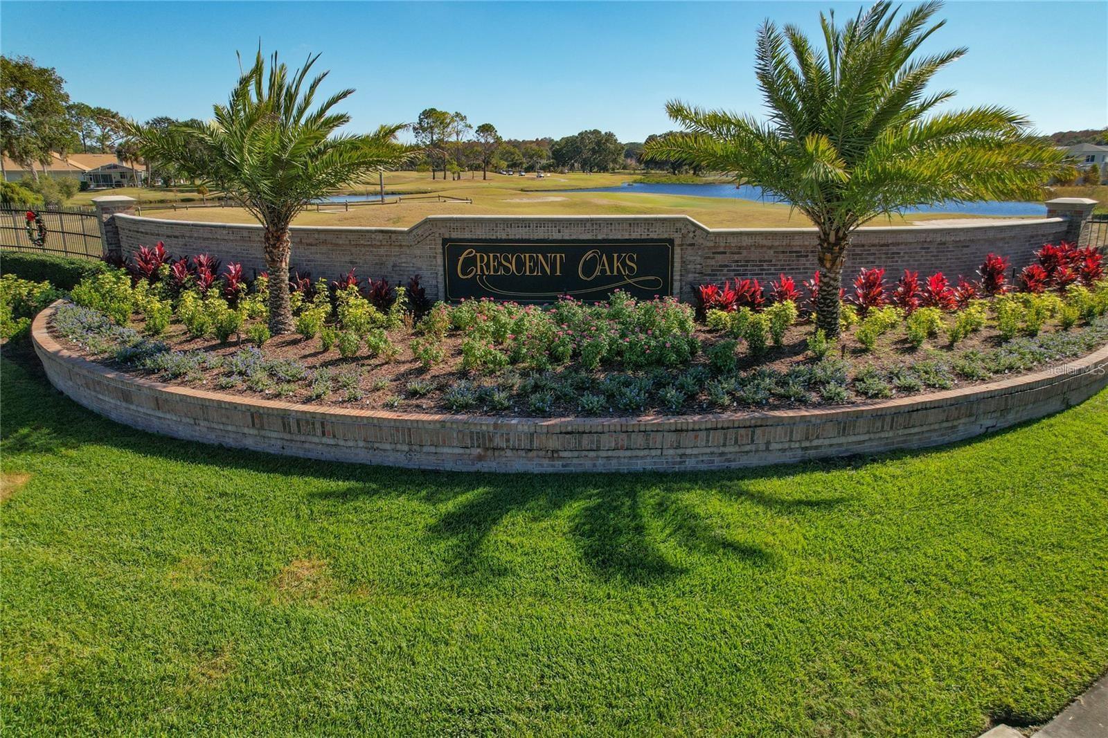 Front of Crescent Oaks