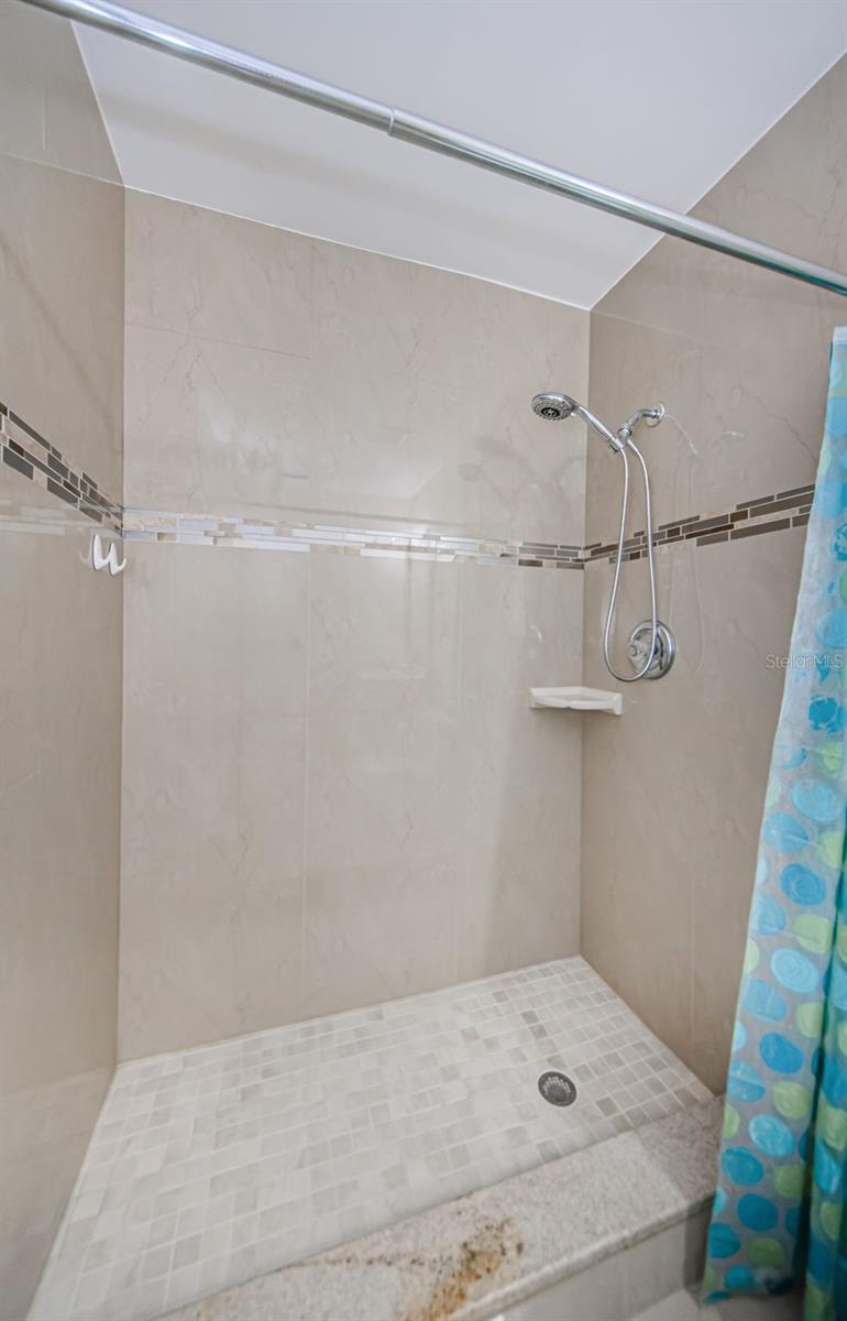 Stand up shower in bathroom 2.