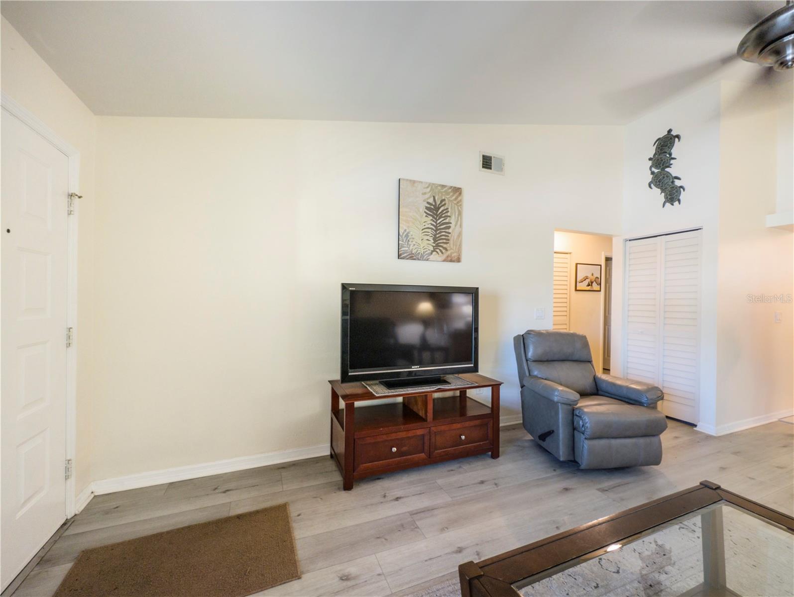 New floors, New ceiling fan