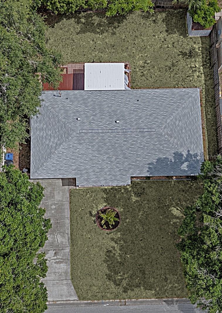 New hip-shaped roof = low insurance