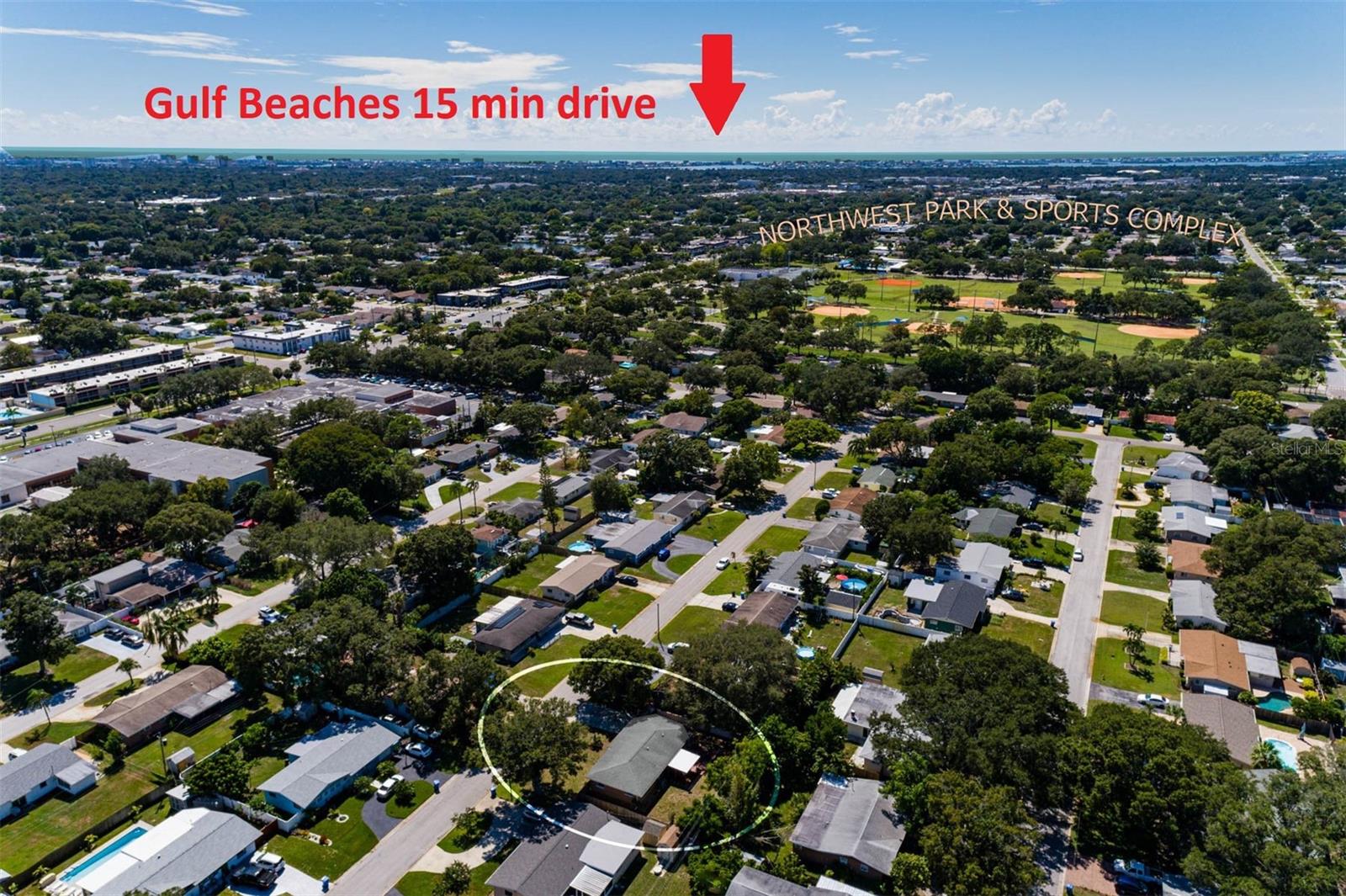 Gulf Beaches 15 minutes away