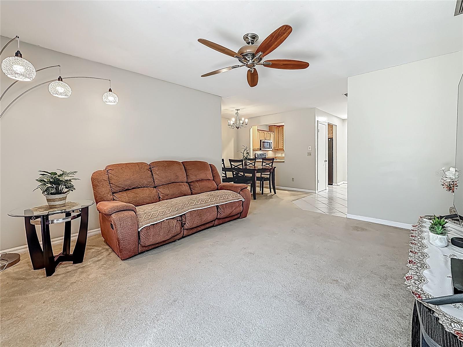 Open Floor Plan - Living Room - Dining Room - Kitchen