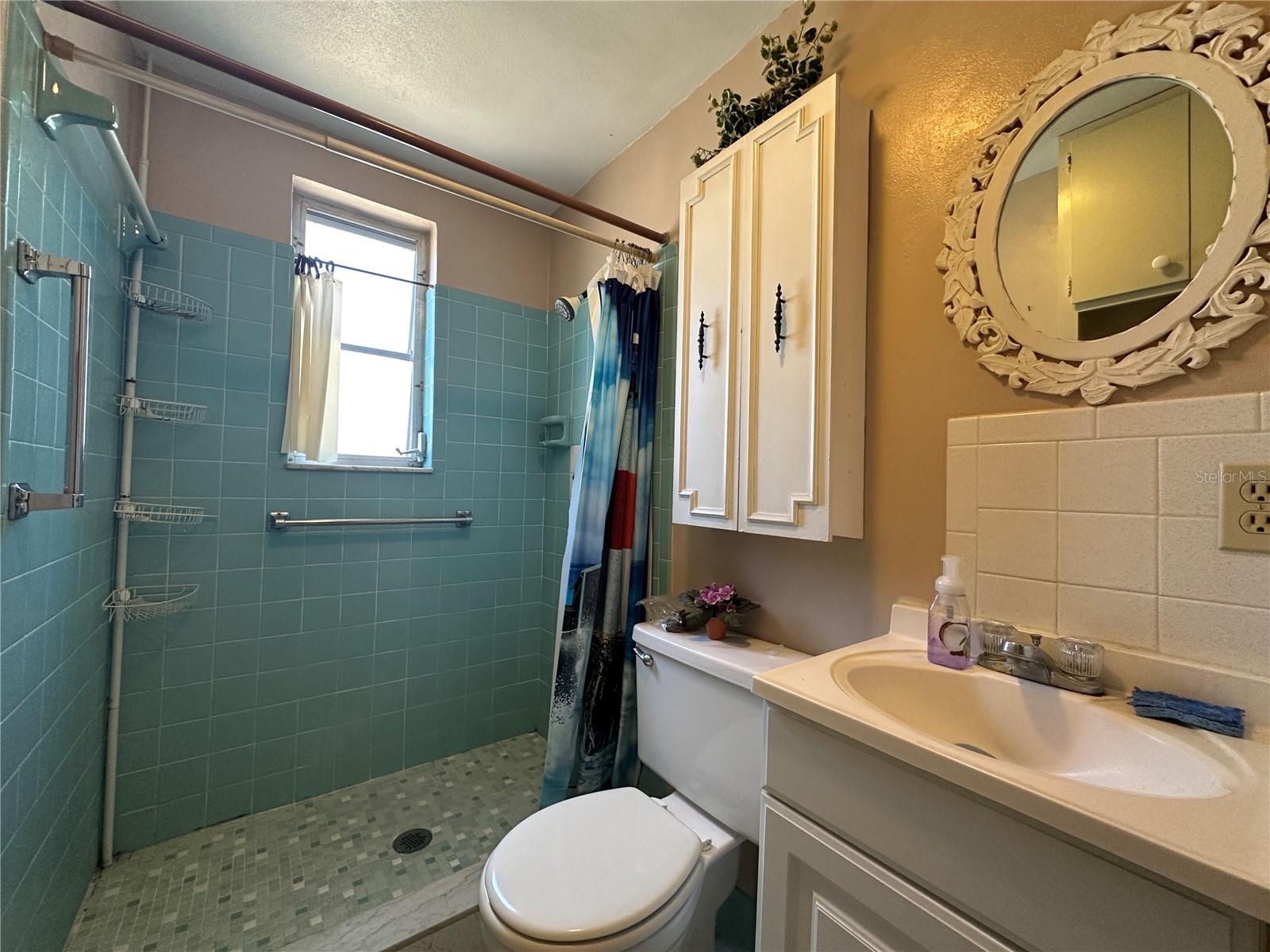 Bathroom #2 located in the garage