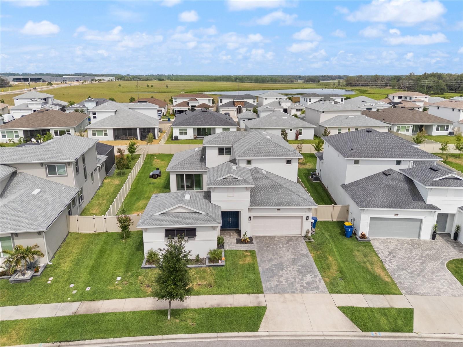 Aerial Viaw-Fully Fenced