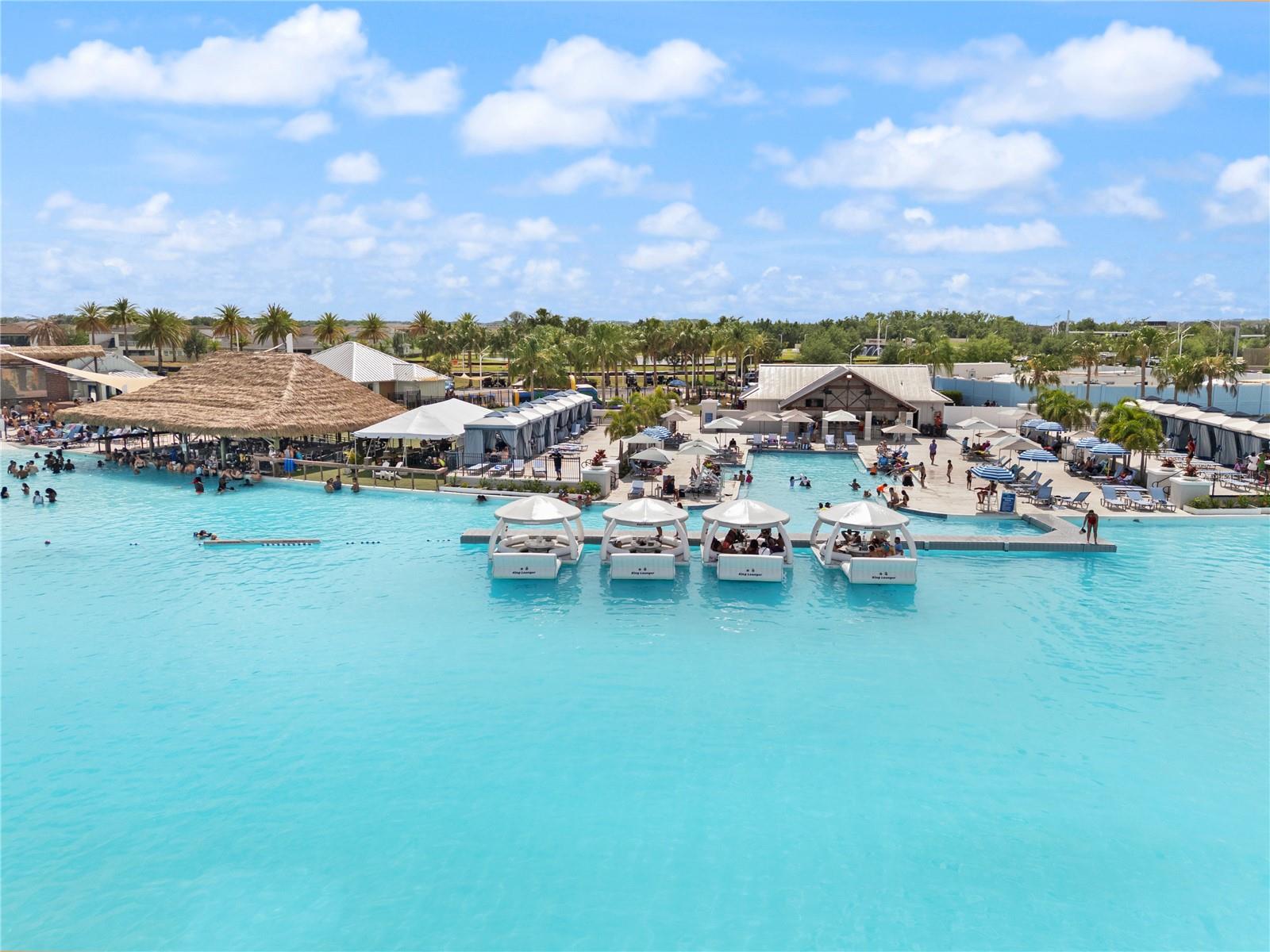 Resort Style Amenities at the Epperson Lagoon