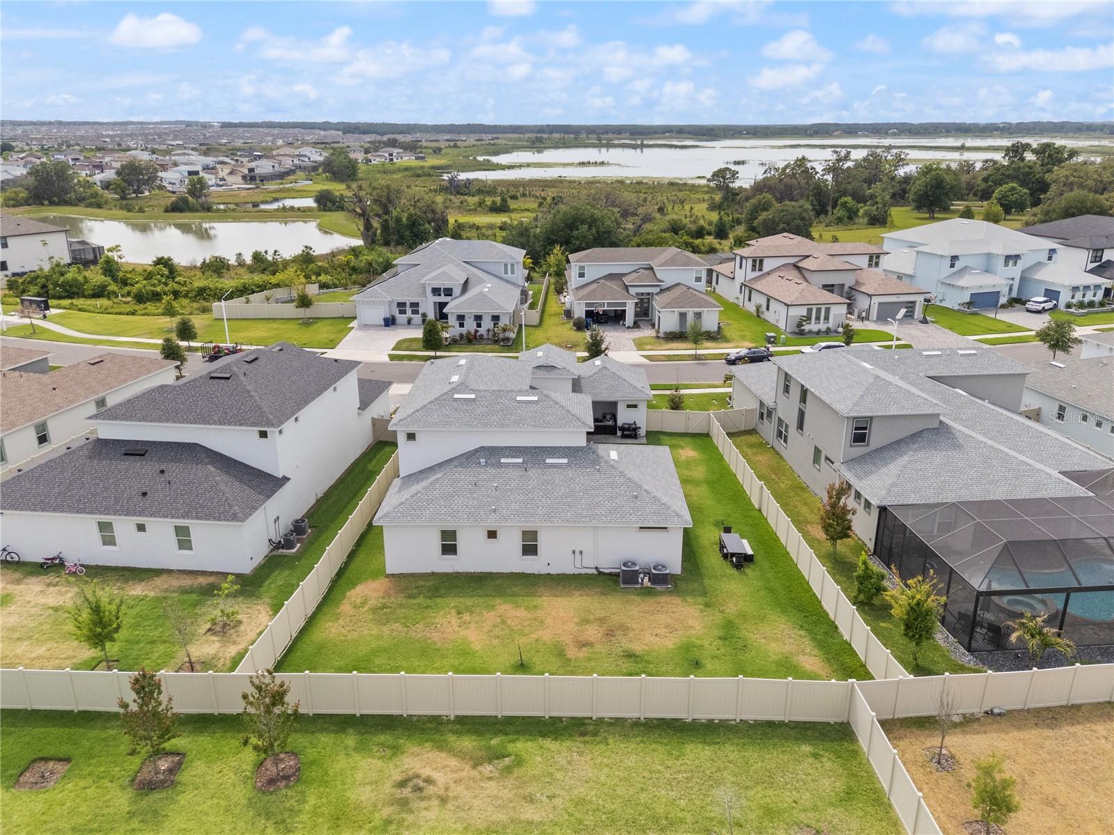 Aerial Viaw-Fully Fenced