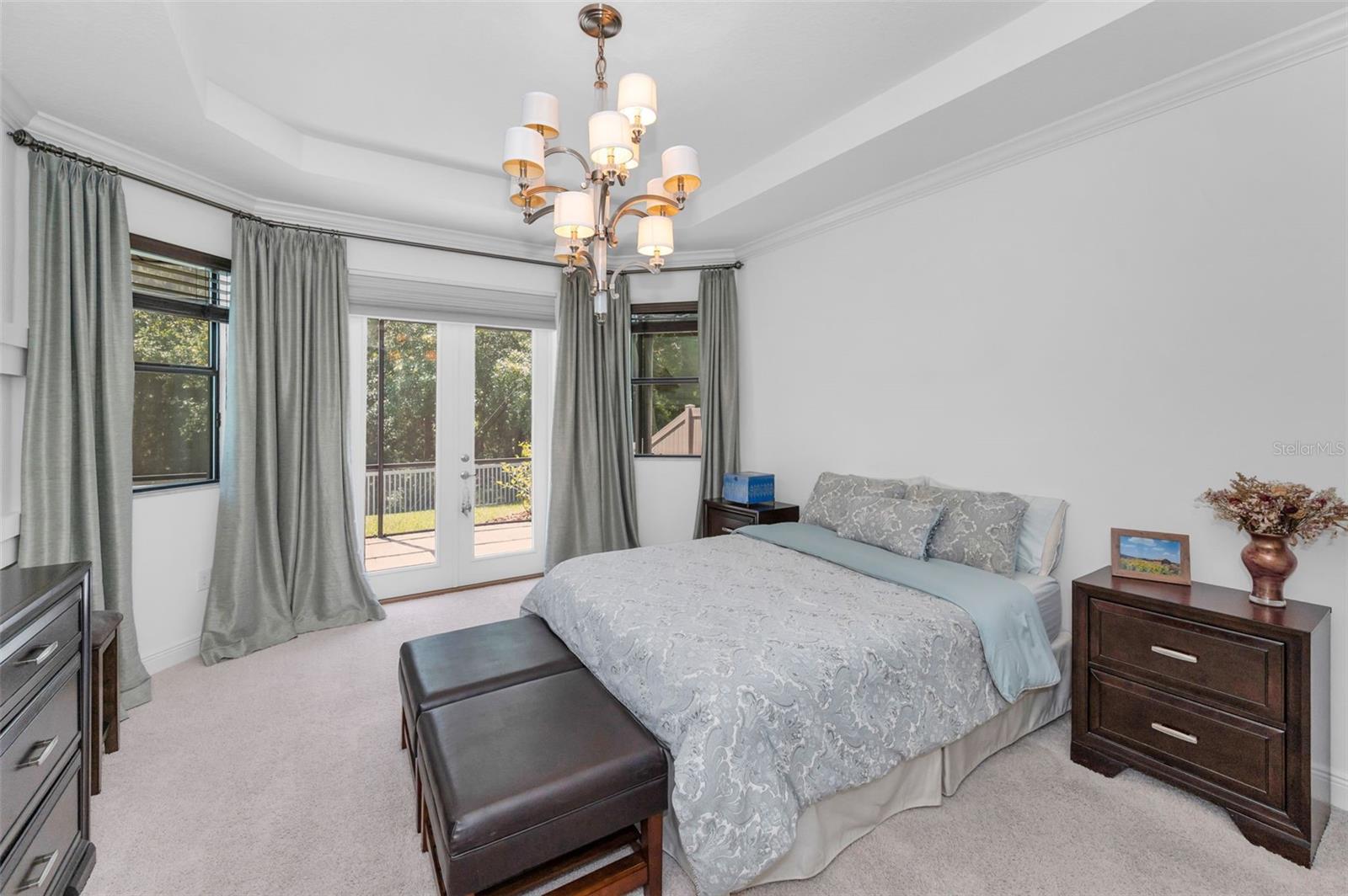 Primary Suite - French doors to the lanai