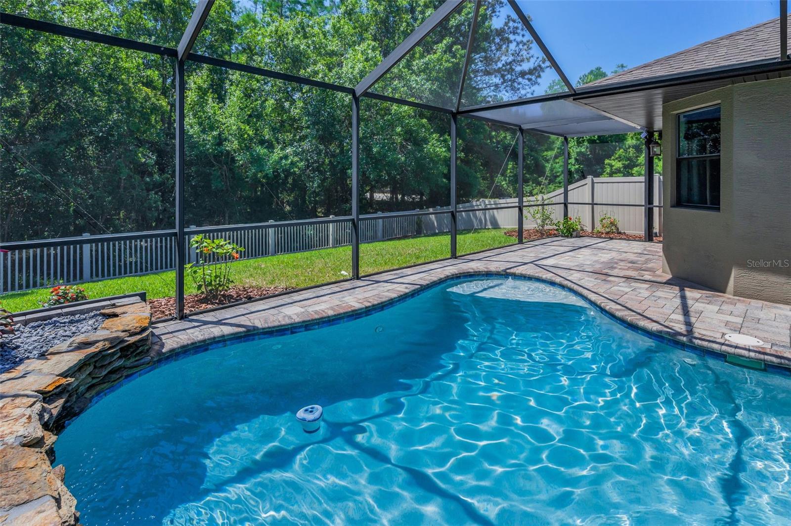 Conservation views - Fenced in backyard