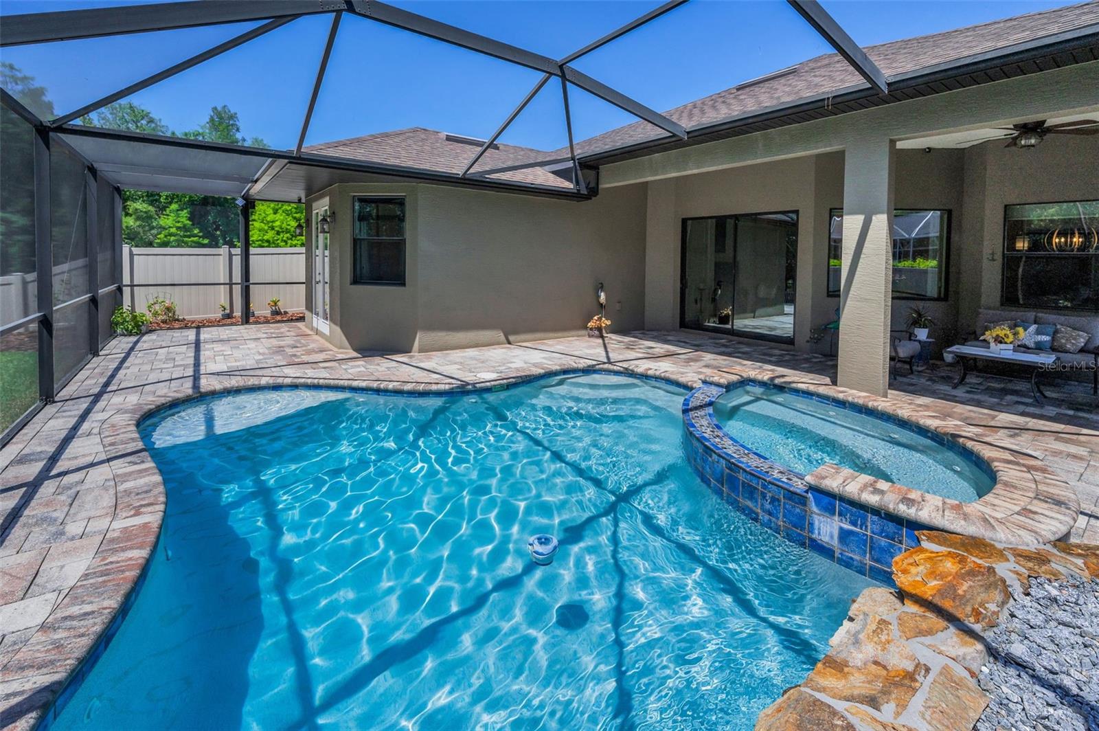 Stunning backyard/Pool area