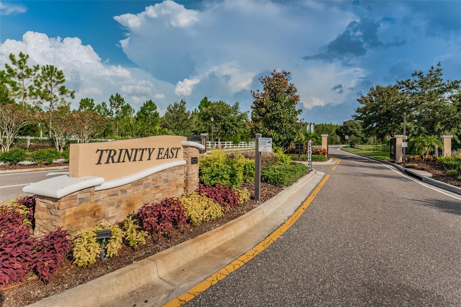 Gated community with virtual guard
