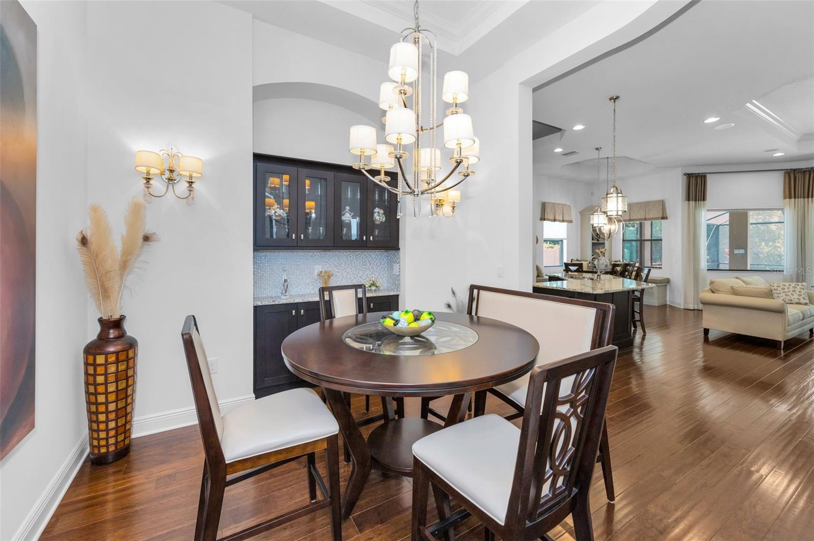 Formal Dining Room - Wood floors