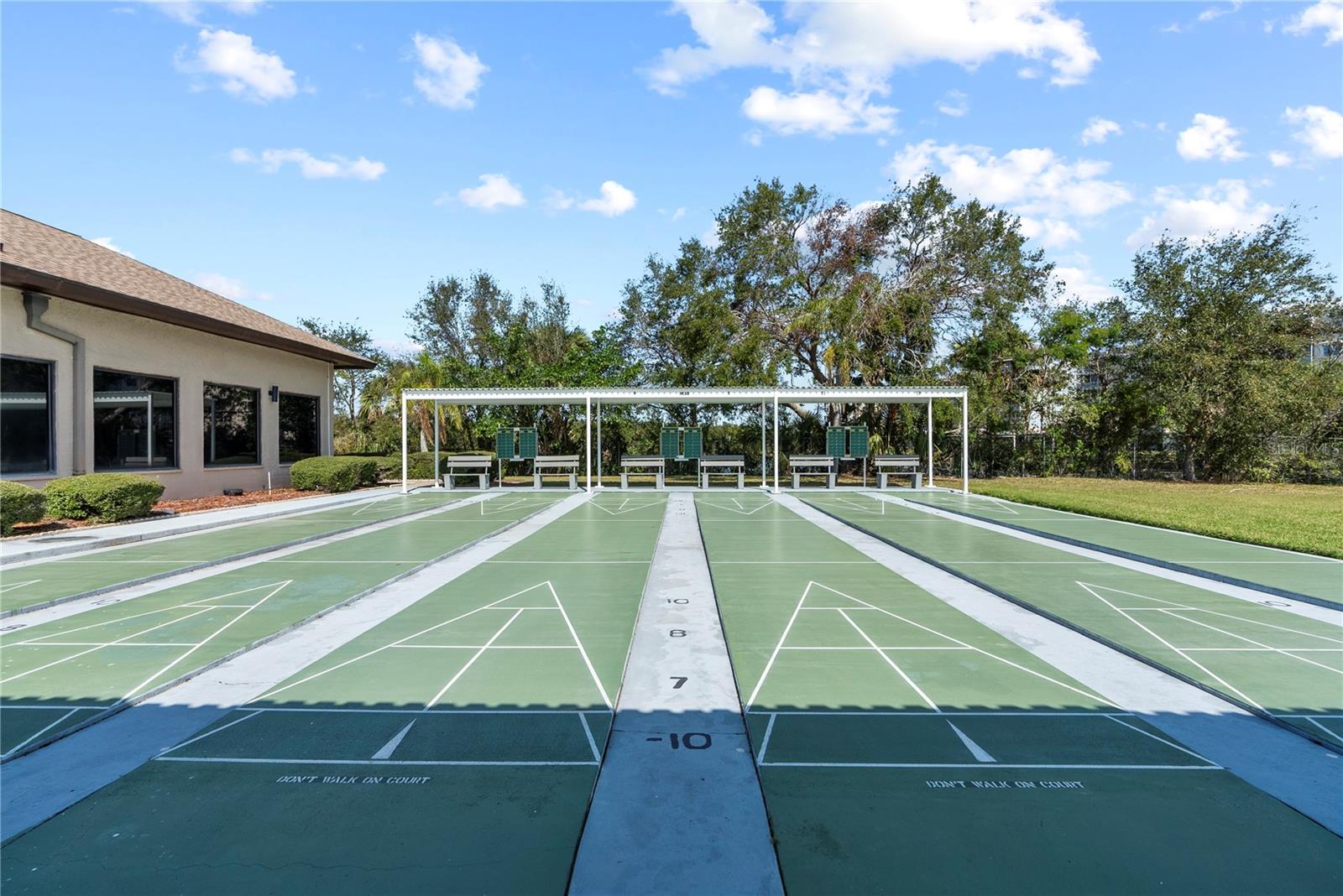 Shuffleboard Courts