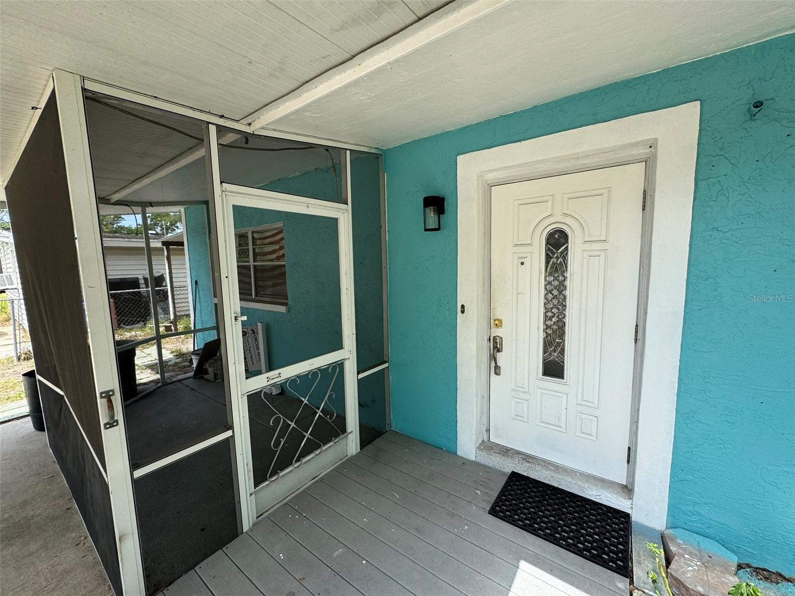 Front Door of Home