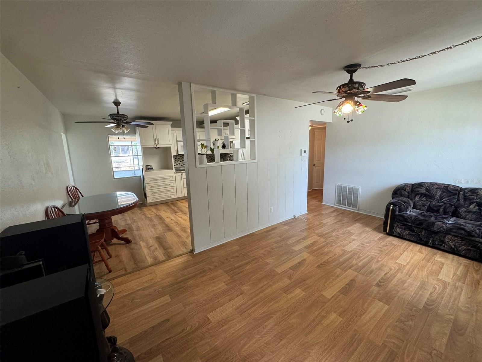 Living Room + Kitchen