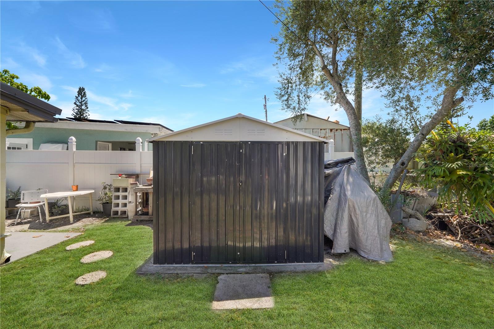 back yard