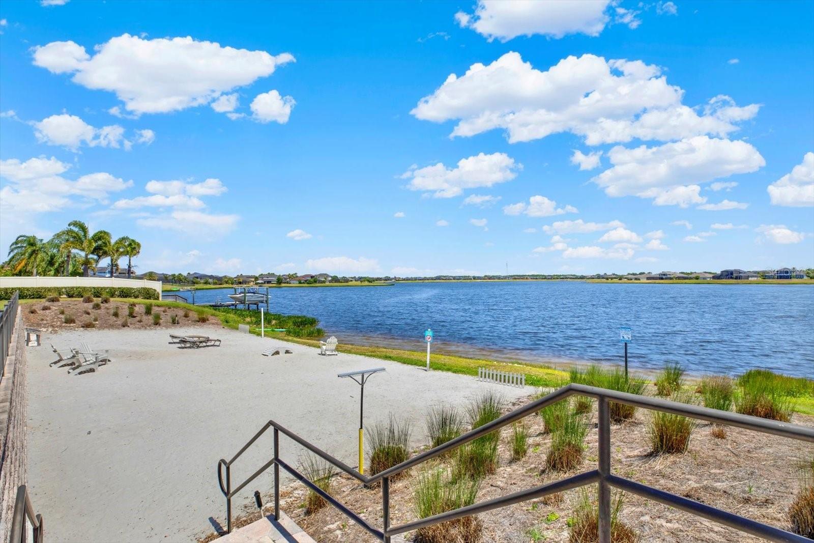 COMMUNITY BEACH (NO SWIMMING)