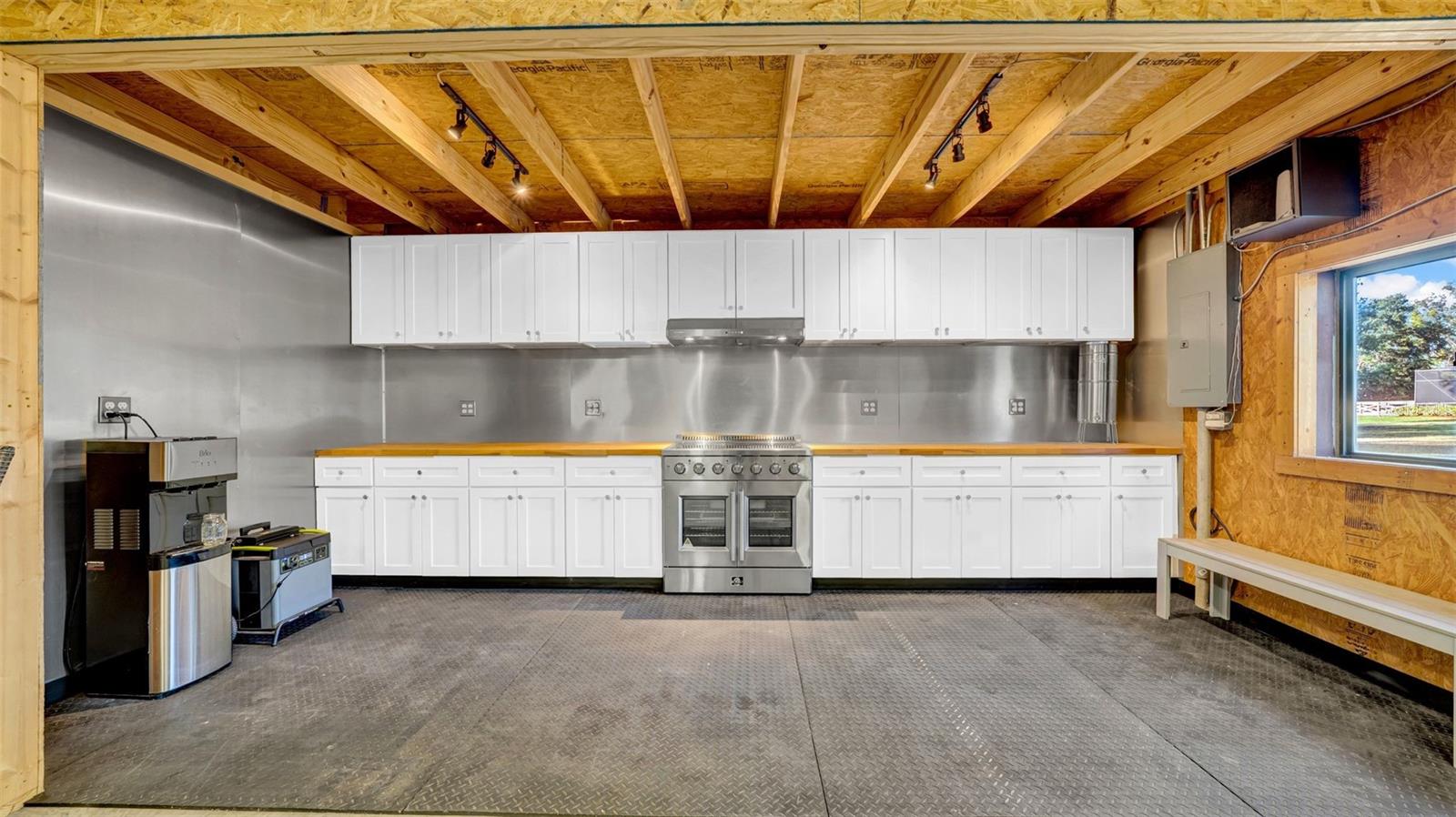 Kitchen in Workshop