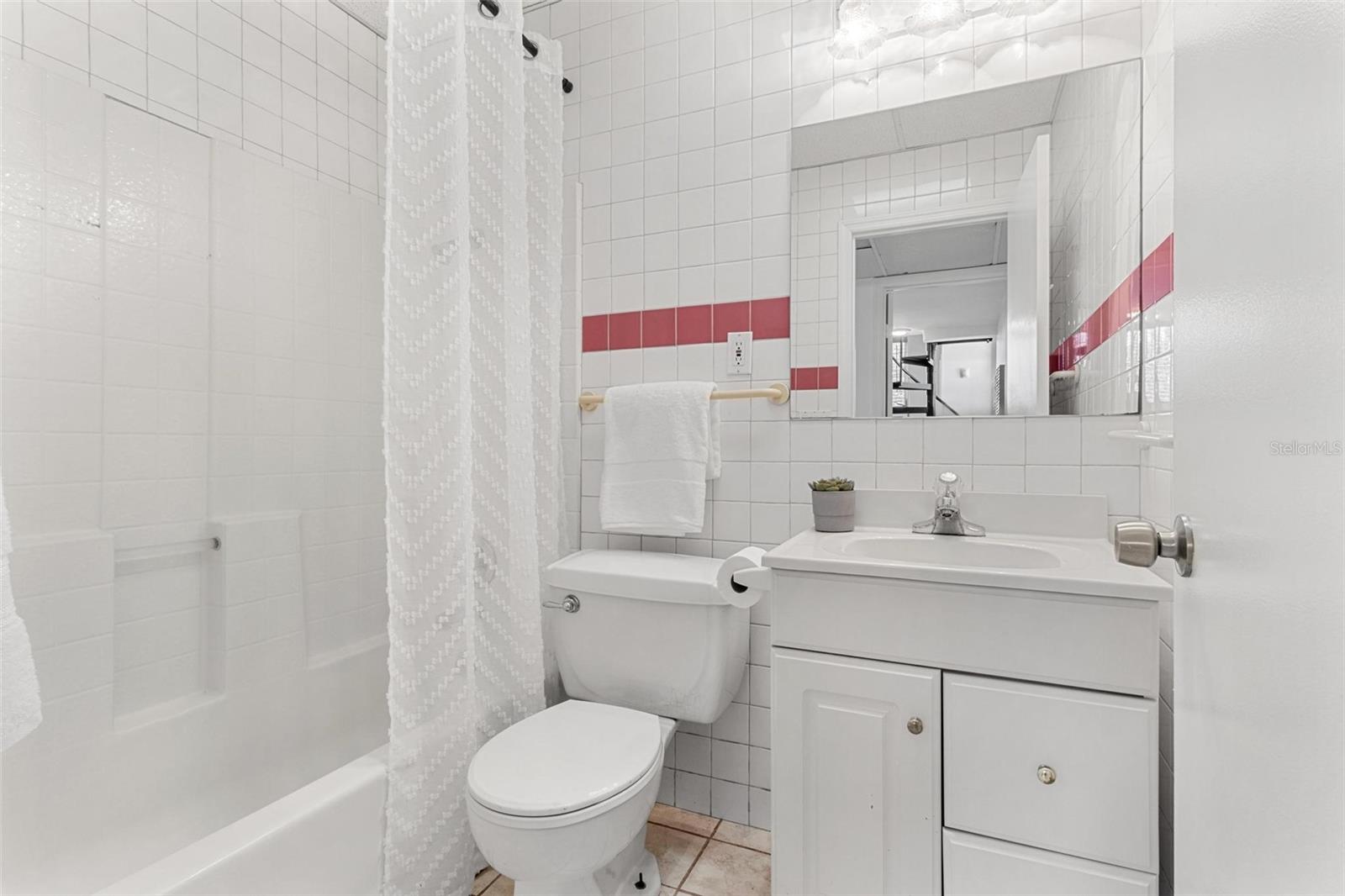 Second bathroom has original charm or you can plan your own touches for updating!