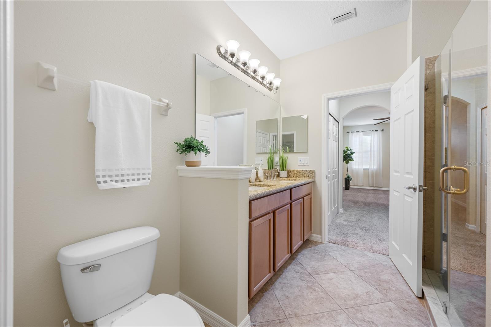 Primary Bathroom - Reverse View