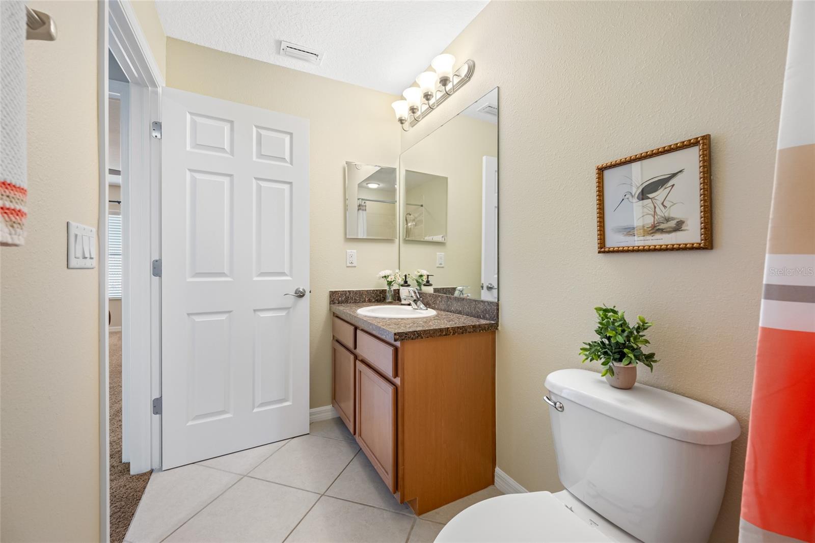 2nd Hall Bath - Reverse View