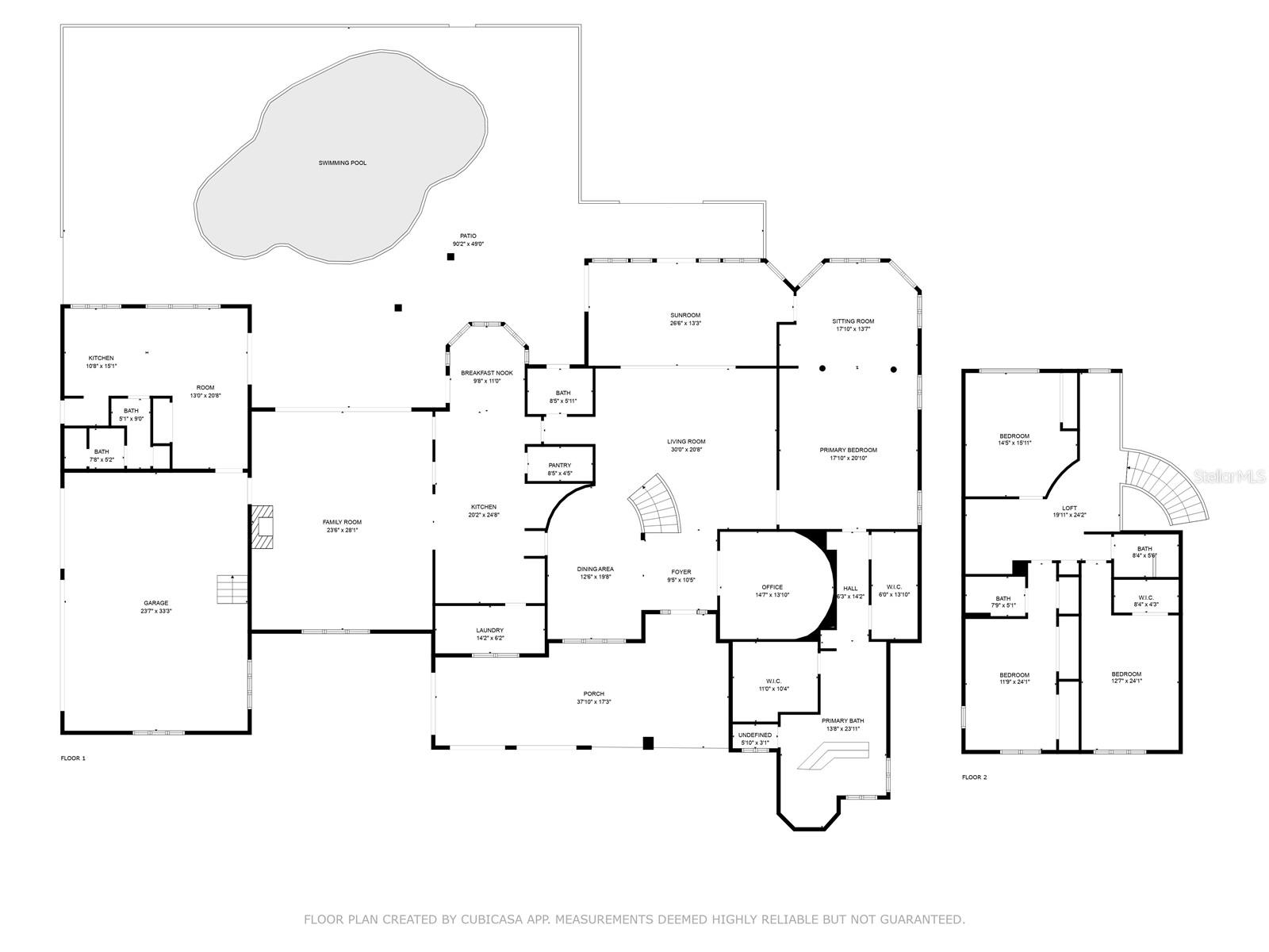 Floor Plan - 1st & 2nd Floor