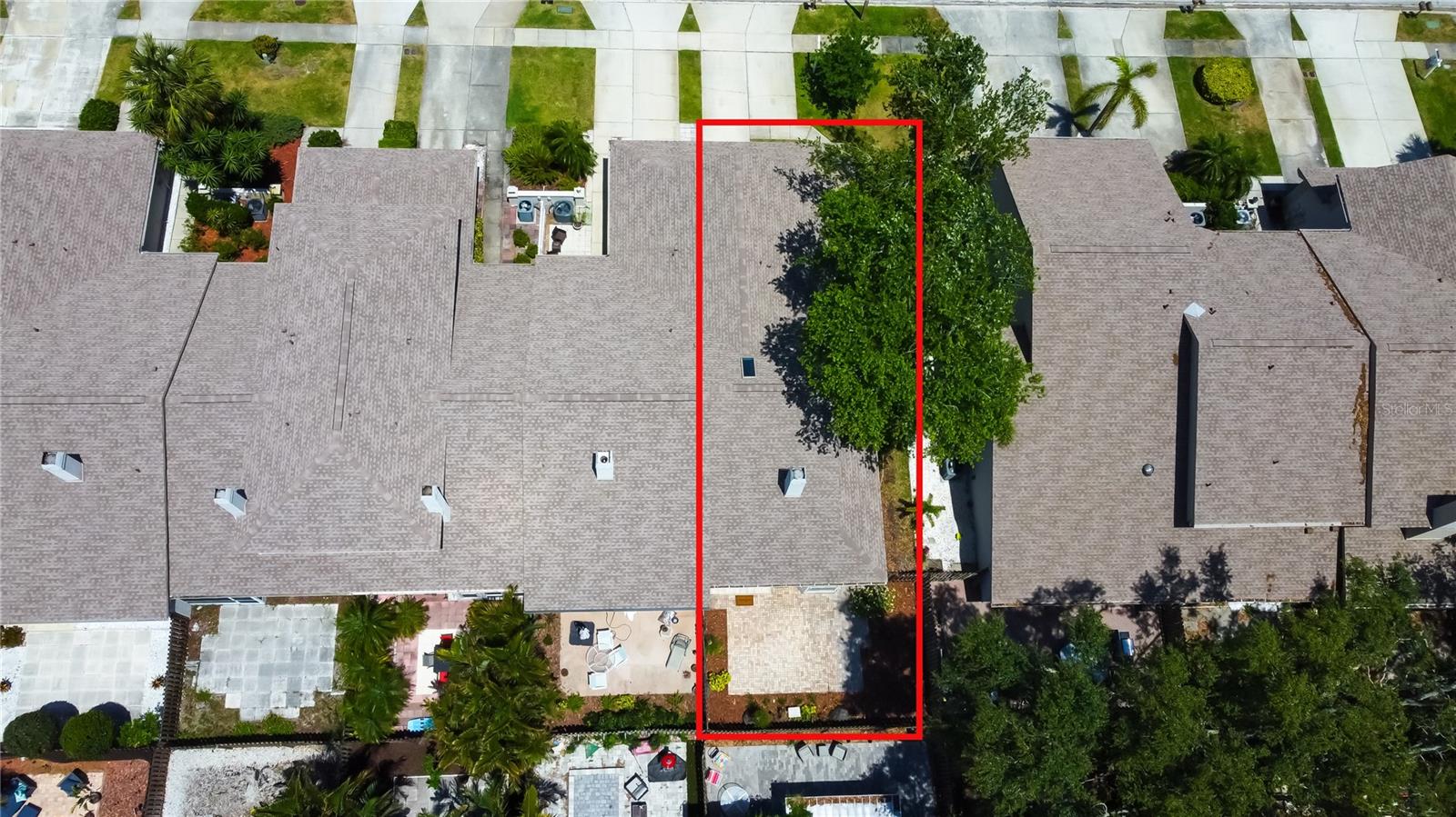 19. You Can SEE the Oversized END UNIT Backyard.. Fully Fenced with Side Gate to Easily Store Your Bicycles!!