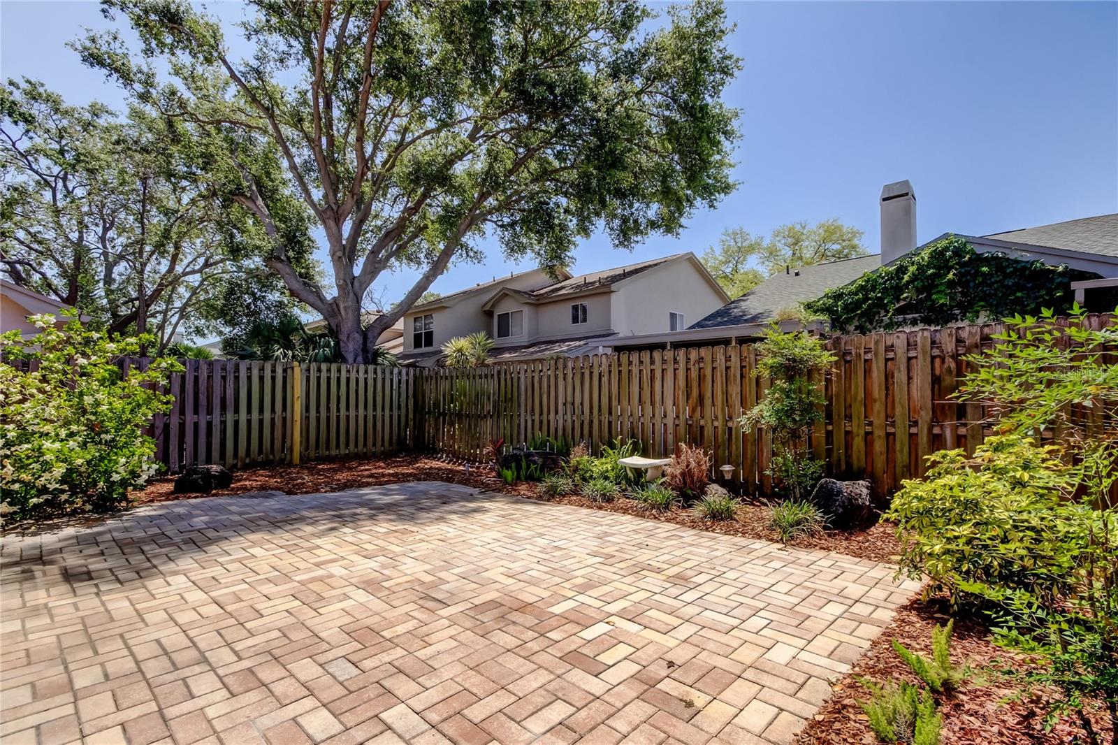 37b. Gorgeous Pavered Open Patio Provides a Private Place to Sunbath, Garden, & Grill Out!