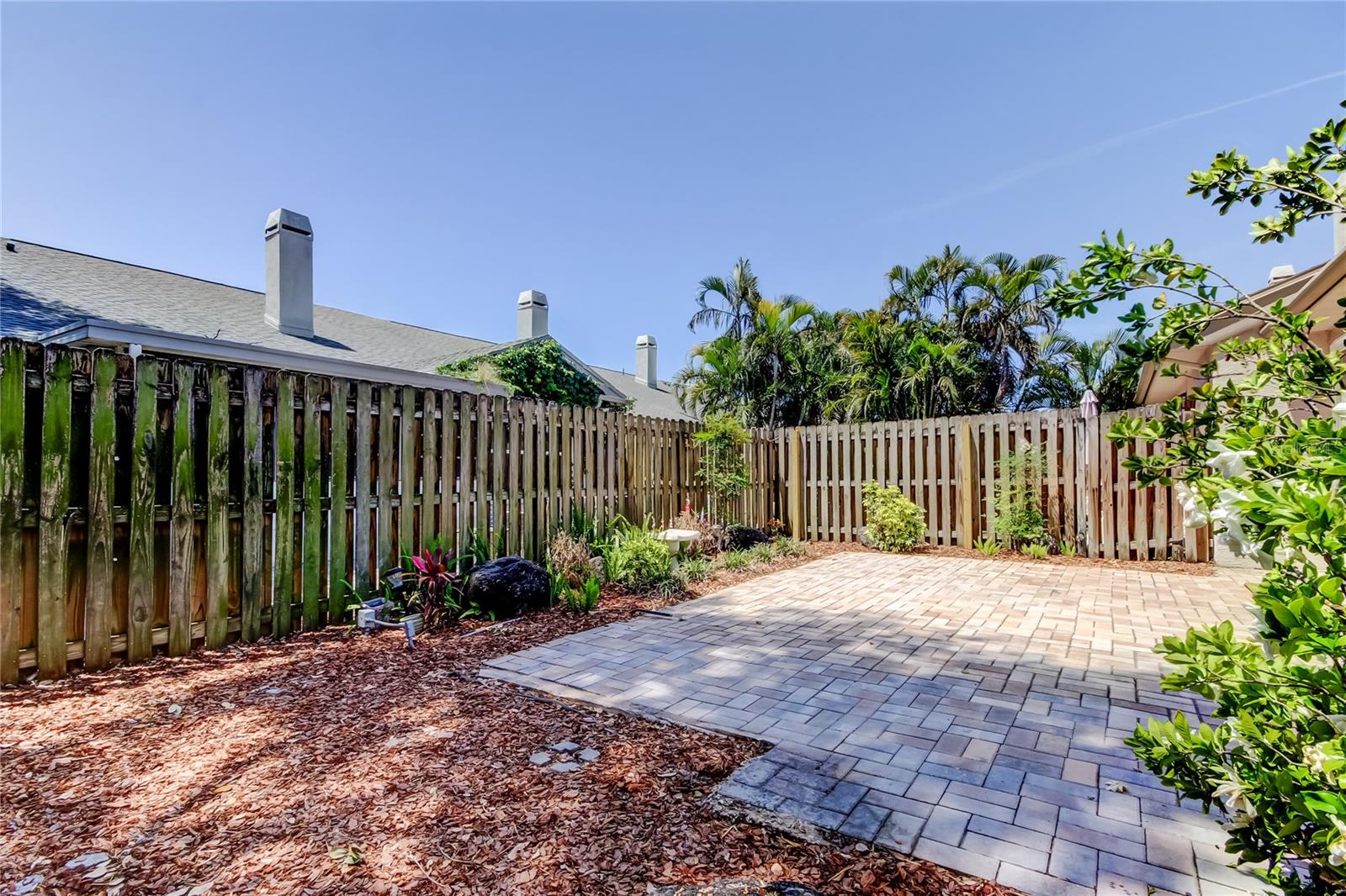 37c. Extra Large End Unit Style Backyard is Fully Fenced w Side Gate to Make Bicycle Storage Much Easier than Middle Units! .
