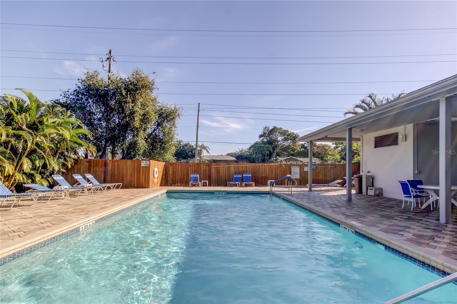 75. Pool Located at the Rear of the Community, on the East Side.. It's Gorgeous.. Sparkling Waters.. with a Spa too!.